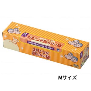 クリロン化成　（Ｍサイズ） おむつが臭わない袋BOS 大人用箱型　９０枚