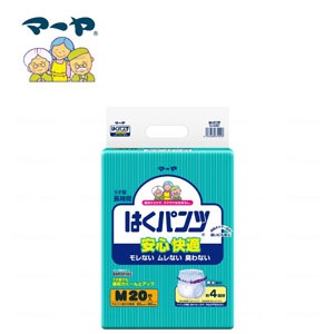 東陽特紙　マーヤはくパンツ安心快適　Ｍサイズ　２０枚