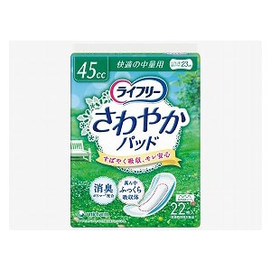 ユニ・チャーム　Ｔさわやかパッド快適の中量用１ケース（２２枚×１２袋）　９６０５８
