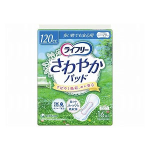 ユニ・チャーム　Ｔさわやかパッド多い時でも安心用１ケース（１６枚×１２袋）　９８２９７