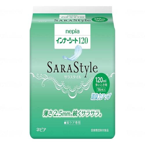 【母の日メッセージカード】王子ネピア　インナーシート１２０　１ケース（１６枚×１８袋）