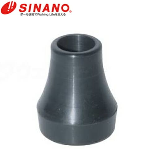 シナノ製杖先ゴム　先端径φ１８用　ＰＰ－１２【介護用品 福祉用具 歩行関連 転倒予防 杖 おしゃれ  杖用付属品 便利グッズ 杖用グッズ オプション 杖先ゴム 交換用杖先ゴム 】