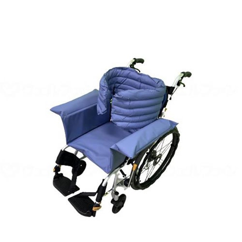 アルケア リフレア 高通気性車いすクッション 17631 スカイブルー 標準