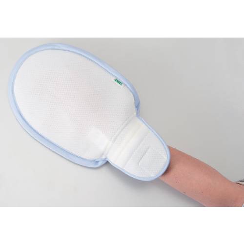 大阪エンゼル フラット安心ミトン 2個入 1773【介護用品 介護 福祉用具 手袋 ミトン 介護用ミトン いたずら予防 メッシュ 通気性 洗濯】