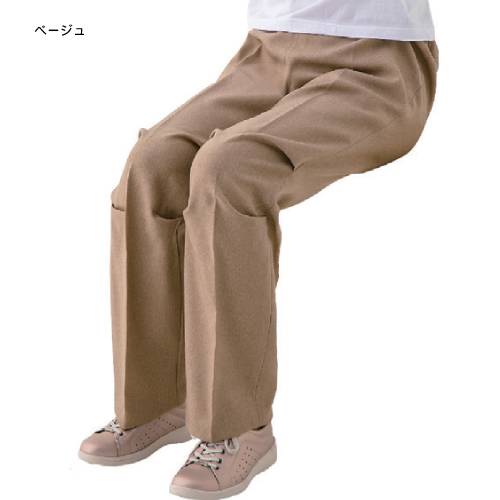 ケアファッション 座・ビューティフォーパンツ（婦人）820001-02【介護用品 介護 福祉用具 パンツ ズボン レディース ゆったり 股上深め ポリエステル  日本製】