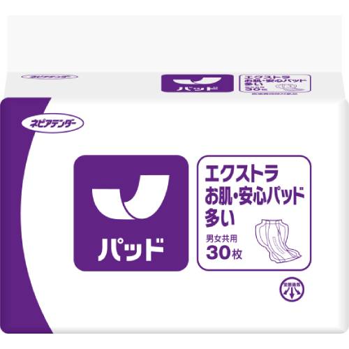 王子ネピア エクストラ お肌・安心パッド ケース 多い 48300 介護用品 介護 尿とりパッド おむつ 紙おむつ 尿モレ 福祉用具 高齢者