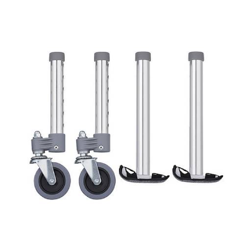 星光医療器 アルコー10型シリーズ用オプション 脚部Dセット 100642 介護用品 介護 歩行器 キャスター 脚部 福祉用品 高齢者