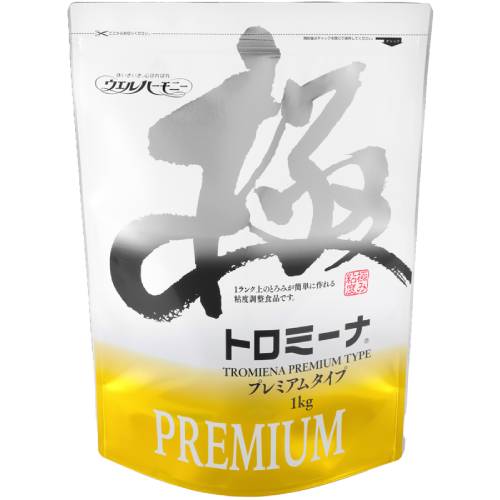 ウエルハーモニー トロミーナ プレミアムタイプ ケース 1kg 介護 介護用品 とろみ材食品 無味無臭 嚥下補助 福祉用品 高齢者