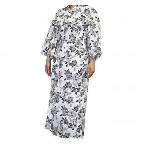 川本産業 CHネマキプリント 婦人 136213 介護用パジャマ 寝巻き レディース 介護用衣料  動きやすい 綿 高齢者 シニア 病院 入院 着替え