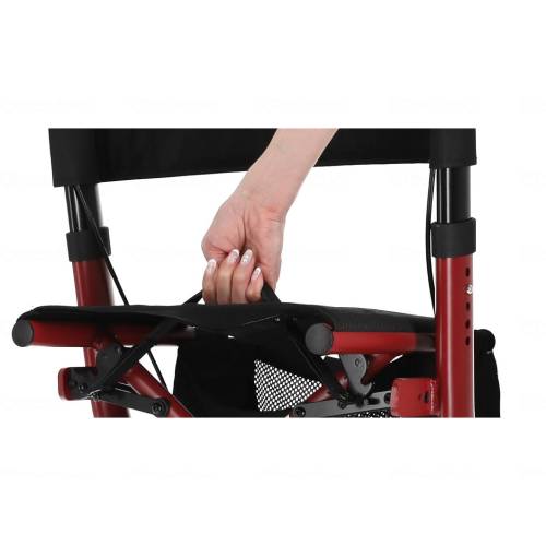 中央化成品 ラ・プロムナード2 レッド HMB801-2 介護用品 介護 歩行車