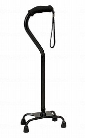 イーストアイ 4点ステッキ（杖） Sタイプ マーブルグリーン（FS4-MG