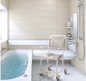 水回り用車椅子