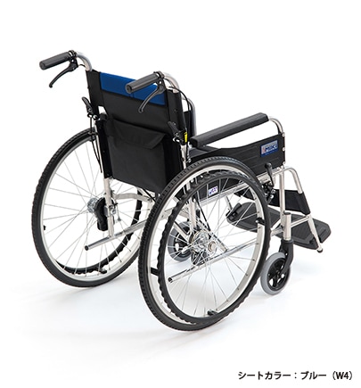 ミキ 自走式 車椅子 ノーパンクタイヤ BAL-1 自走用車いす BAL-R1 | 車いす通販のロッキー