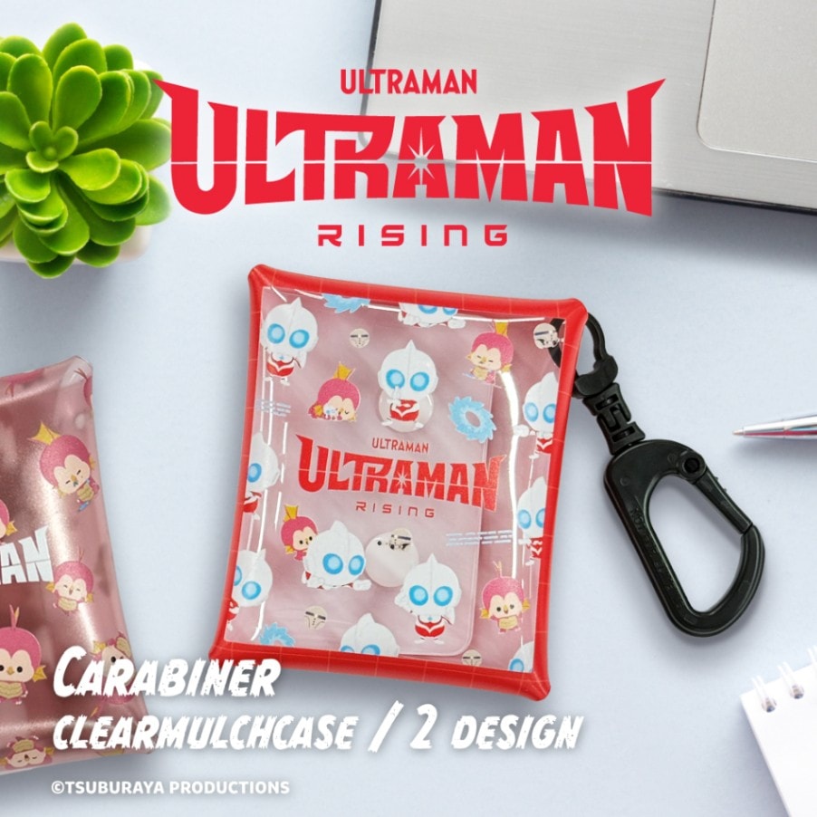 Ultraman: Rising 公認 カラビナ付クリアマルチ ケース