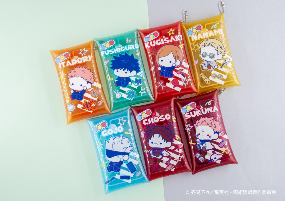呪術廻戦 公認 ぷにきゅ～と シリーズ クリアマルチケース | 呪術廻戦