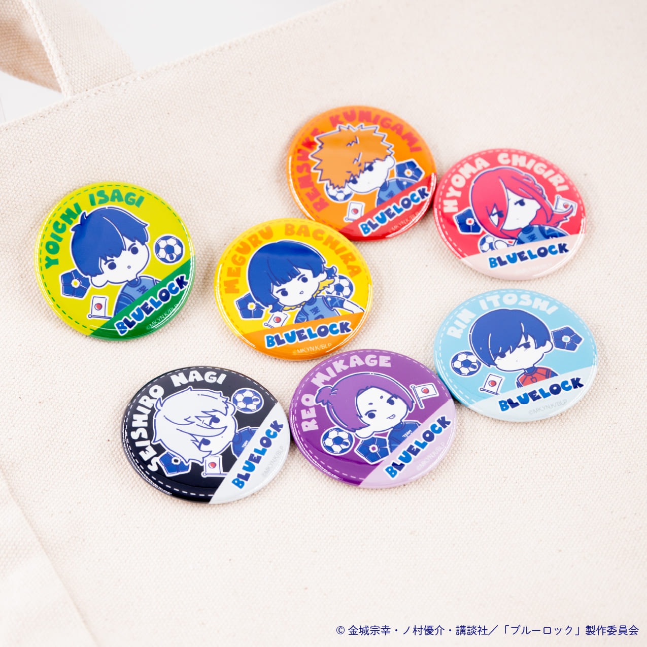 ブルーロック 公認 缶バッジ