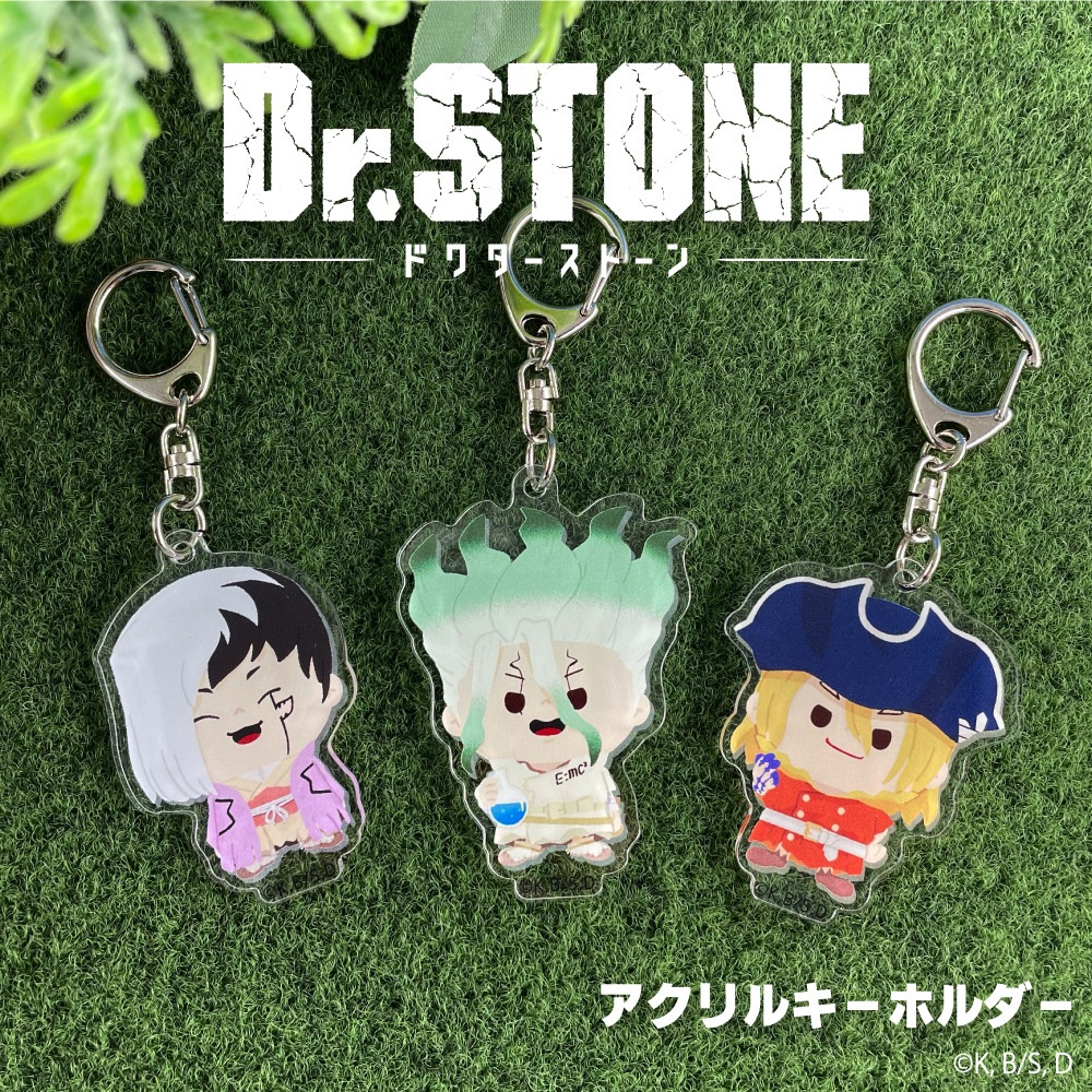 Dr.STONE 海外限定グッズ　Monogram キーホルダー Dr.STONE 海外限定グッズ Monogram キーホルダー