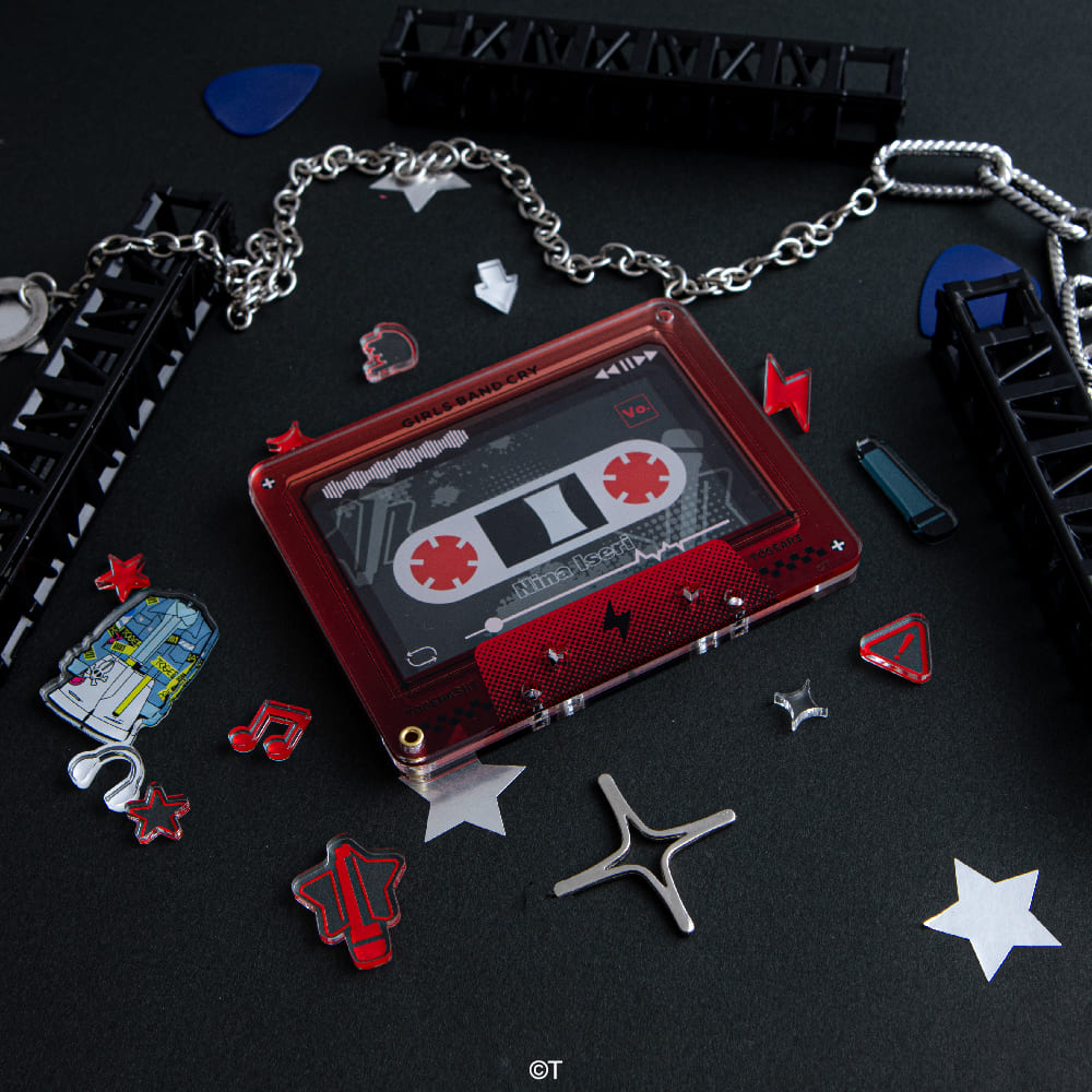 ガールズバンドクライ 公認 カセットテープフレーム