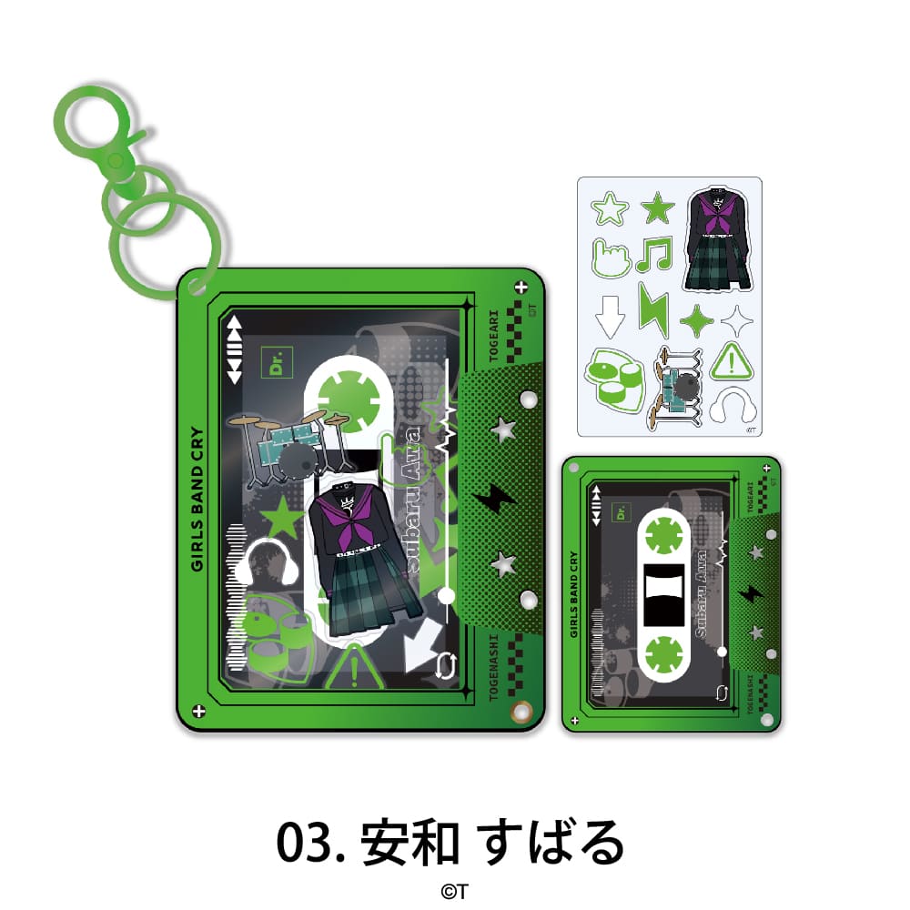 ガールズバンドクライ 公認 カセットテープフレーム