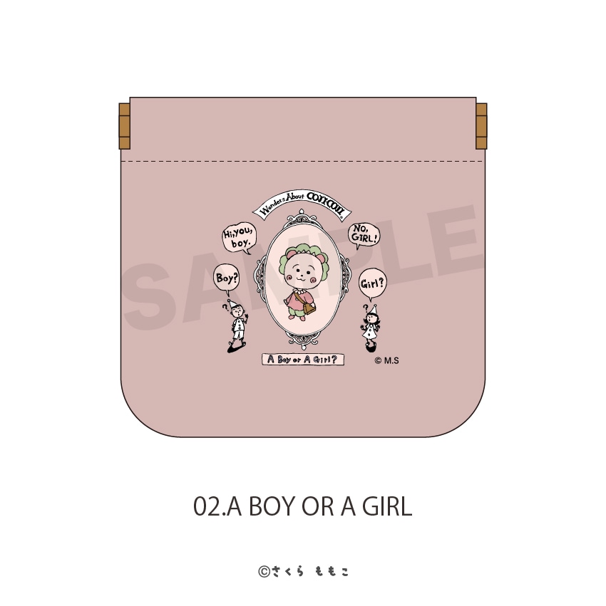 COJI-COJI コジコジ 公認 イージーオープンスリムポーチ