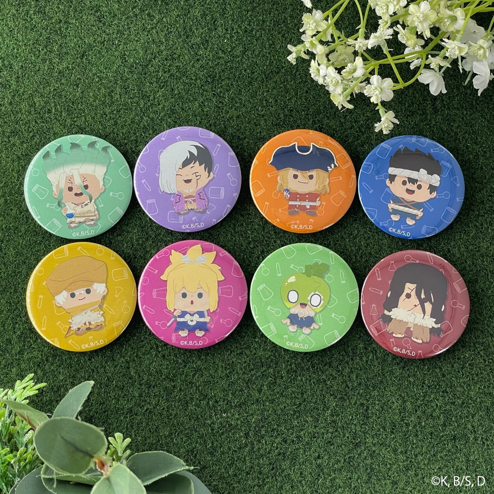 Dr.STONE スタンリー　ランダムスクエア缶バッジ　7点 Dr.STONE 缶バッジコレクション 宝島ver.(全7種) Dr