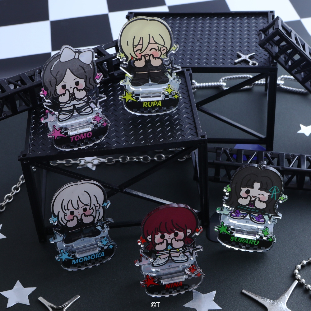 ガールズバンドクライ 公認 ゆらゆらアクリルフィギュア