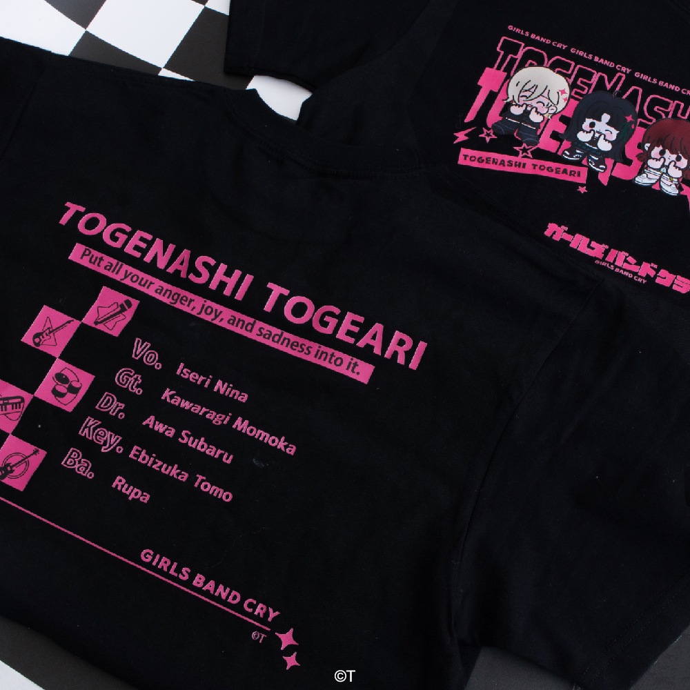ガールズバンドクライ 公認 Tシャツ