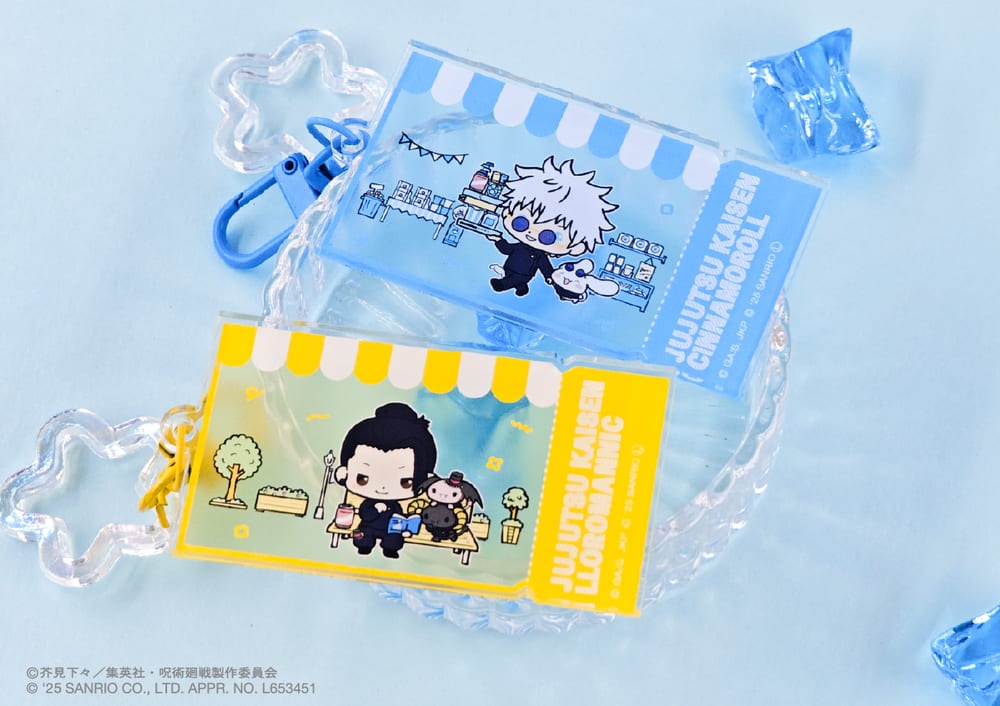 呪術廻戦 懐玉・玉折 × サンリオ キャラクターズ 公認 カラーアクリルチャーム