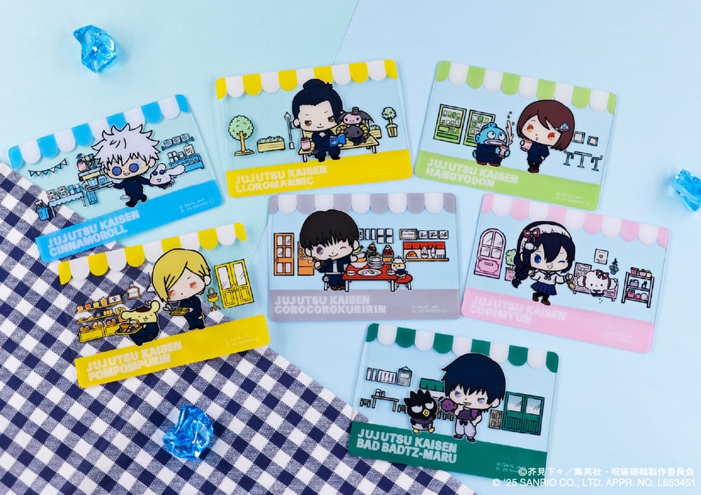 呪術廻戦 懐玉・玉折 × サンリオ キャラクターズ 公認 ランダムクリアカード