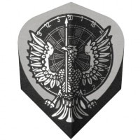 【Harrows】 クアドロ エンブレム2013 シェイプ|フライト（折りたたみタイプ）|ダーツフライト