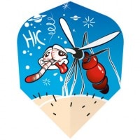 【Harrows】 クアドロ モスキート2015 シェイプ|フライト（折りたたみタイプ）|ダーツフライト