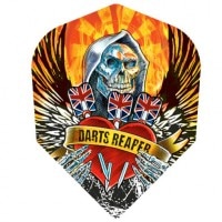 【Harrows】 クアドロ REAPER2017 シェイプ|フライト（折りたたみタイプ）|ダーツフライト