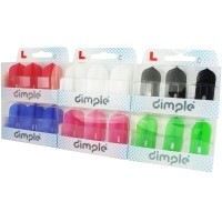 【FlightL】 L-Flight PRO ディンプル スリム 無地　フライトエル　シャンパンリング対応 エルフライト|フライトL(シャンパン)|ダーツフライト