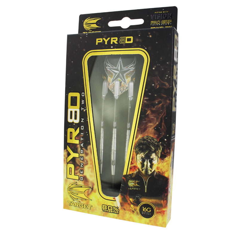 Target】星野光正モデル ターゲットダーツ PYRO80 G2 | ソフトダーツ
