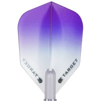 【Target】ターゲット　折りたたみフライトシェイプ グラデーション パープル 117960|フライト（折りたたみタイプ）|ダーツフライト