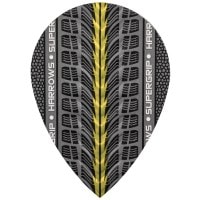 【Harrows】 SUPERGRIP 1707|フライト（折りたたみタイプ）|ダーツフライト