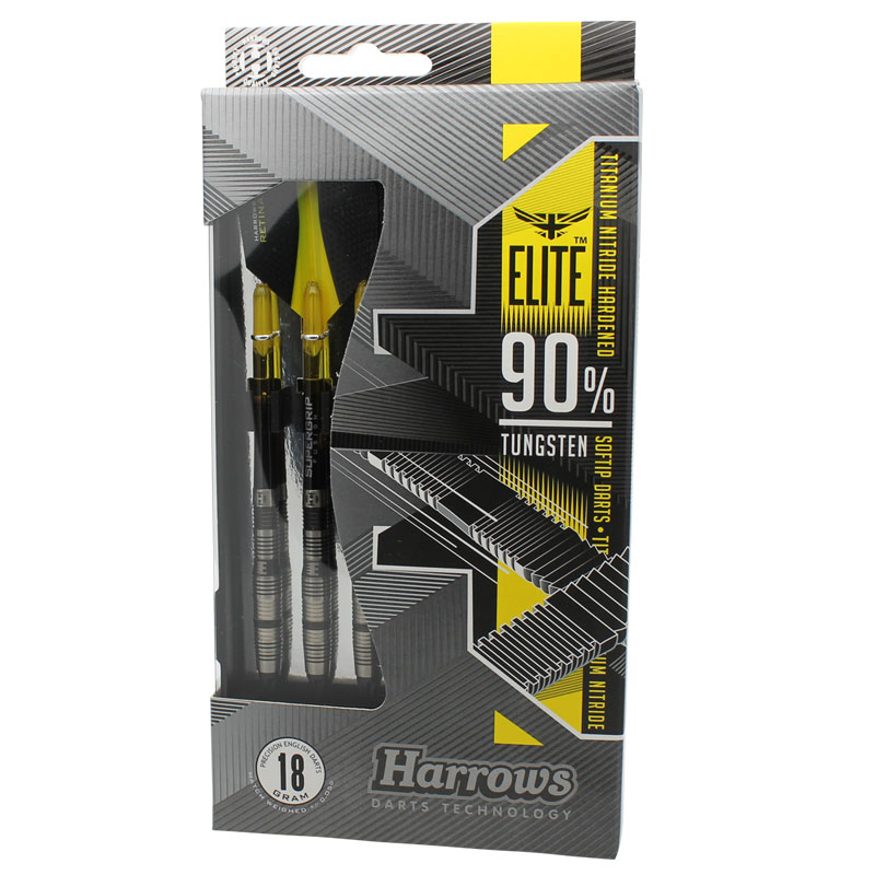 【新品未使用】ソフトダーツ　バレル　ハローズ　エリート 90% 18gR Harrows】ELITE 90% ハローズソフトダーツ エリート | ソフト
