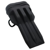 【Tiga】HYPER SOFT SILICONE DARTS CASE　ブラック　ティガ　ダーツケース　ハイパーソフトシリコンダーツケース|アルミ・ボックス|ダーツケース