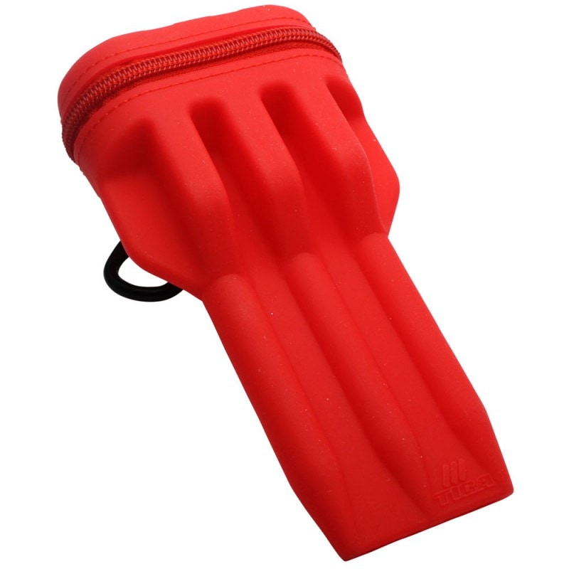 Tiga】HYPER SOFT SILICONE DARTS CASE オレンジ ティガ ダーツケース