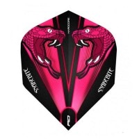 【REDDRAGON】Peter Wright Extra Thick Pink　F6418　レッドドラゴン　フライト　ダーツ|フライト（折りたたみタイプ）|ダーツフライト