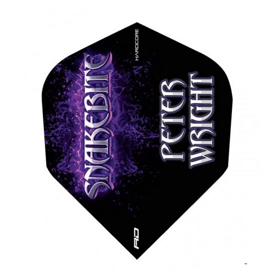 ダーツフライト　22個 REDDRAGON】Peter Wright Extra Thick Green F6416 レッド