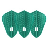 エルフライトプロディンプル L9 パシフィックグリーン ゼット L-Flight PRO dimple L9d Pacific Green Z|フライトL(シャンパン)|ダーツフライト