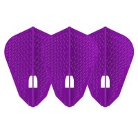 エルフライトプロディンプル L9 ディープパープル L-Flight PRO dimple L9d Deep Purple Z　ゼット|フライトL(シャンパン)|ダーツフライト