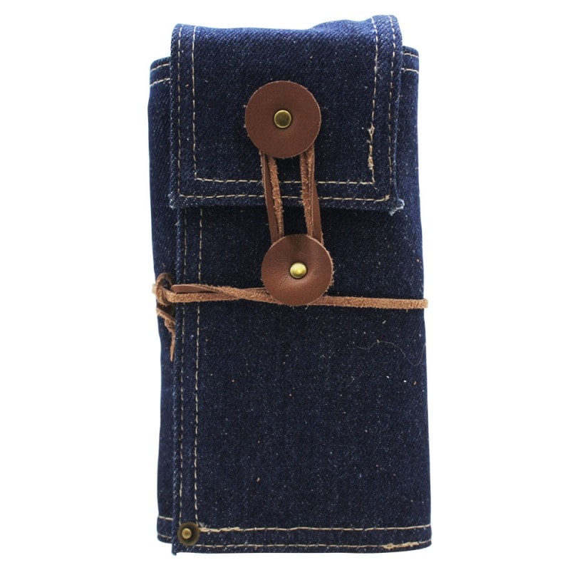 TRiNiDAD】Darts Case TRUNK ネイビー×ブラウン トリニダード