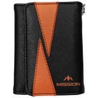 ߥåեȥĥåȥ֥å Mission Flint Darts Wallet Black with Orange