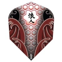 ショットダーツ 浪人 誠 フライト Shot dart Ronin Makoto Flight|フライト（折りたたみタイプ）|ダーツフライト