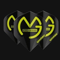 ウィンマウ メガスタンダード 75 ガーウェン 6900231 winmau Mega Standard MvG 75 6900231|フライト（折りたたみタイプ）|ダーツフライト