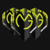 ウィンマウ メガスタンダード 75 ガーウェン 6900234 winmau Mega Standard MvG 75 6900234|フライト（折りたたみタイプ）|ダーツフライト