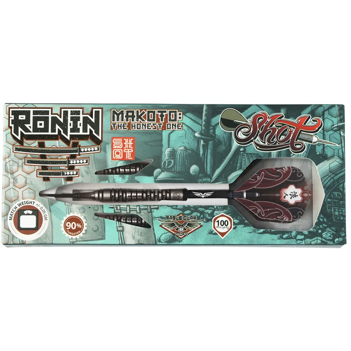 ショットダーツ 浪人シリーズ 誠 18g Shot darts RONIN series MAKOTO