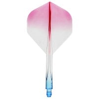 コンドル アックス スタンダード 染 Sブルー/ピンク  CONDOR AXE STANDARD Gradation Sky blue/pink|コンドル|ダーツフライト
